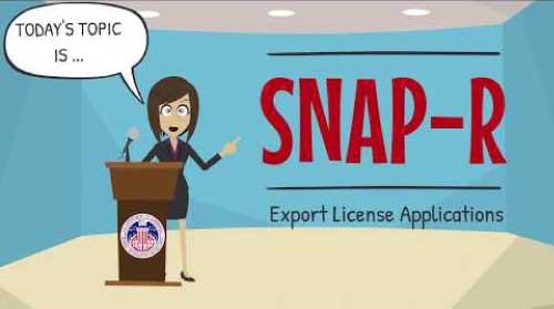 SNAP-R Export License Applications